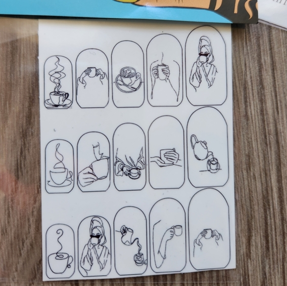 Nail Decals for gel nails - Picture 5 of 6